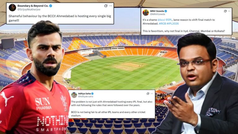 IPL 2026 Final Controversy: BCCI Snubs RCB for Ahmedabad Venue