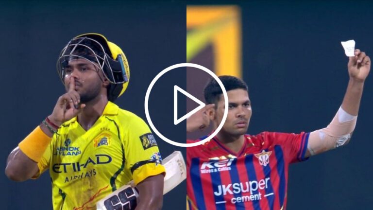 Kartik Sharma Silences Ekana Stadium with a Befitting Reply to Akash Singh