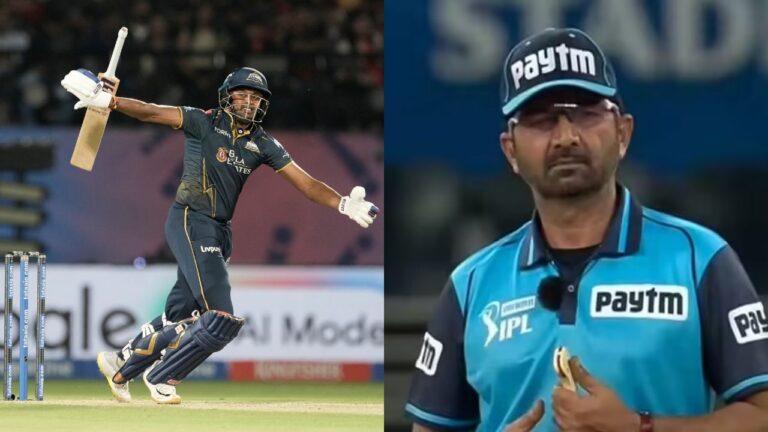 Fact Check- Did Umpire Anil Chaudhary Count Sai Sudharsan’s Dismissal Unfair? – Fact Check: Was Sai Sudharsan’s Hit-Wicket Dismissal Unfair? Anil Chaudhary Explained