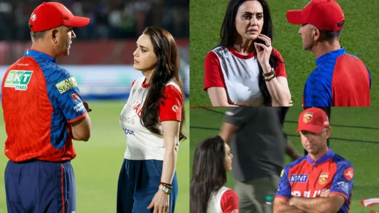 Preity Zinta and Ricky Ponting’s Intense Chat Goes Viral After PBKS Defeat