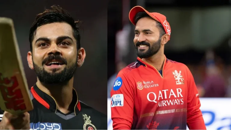 Dinesh Karthik Reveals How Virat Kohli Inspired His RCB Coaching Role