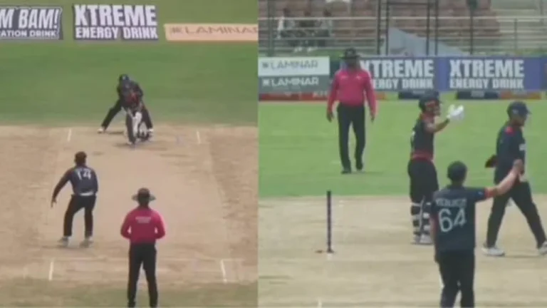 Rohit Paudel Outburst: Controversial Umpiring Decision Sparks Chaos in Nepal vs USA ODI